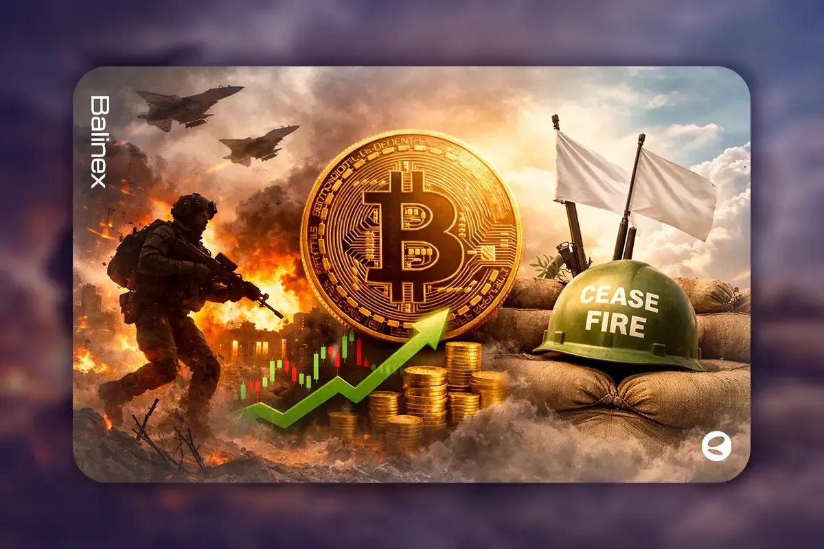 بیت کوین در سایه احتمال آتش‌بس؛ احتمال آتش بس چقدر است؟