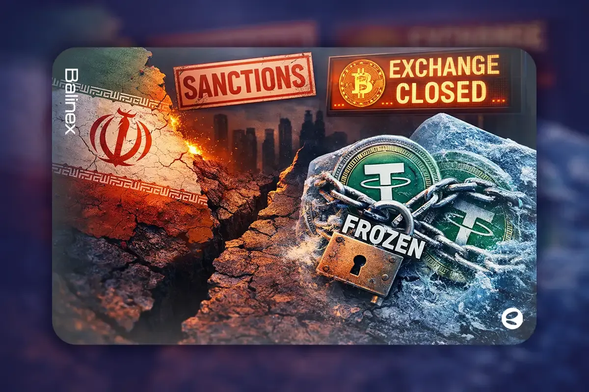 بازار ارز دیجیتال ایران روی لبه تیغ؛ صرافی‌ها تحریم، تترها مسدود!