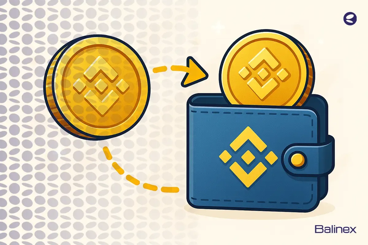 آموزش انتقال بایننس کوین به کیف پول | 0 تا 100 انتقال BNB