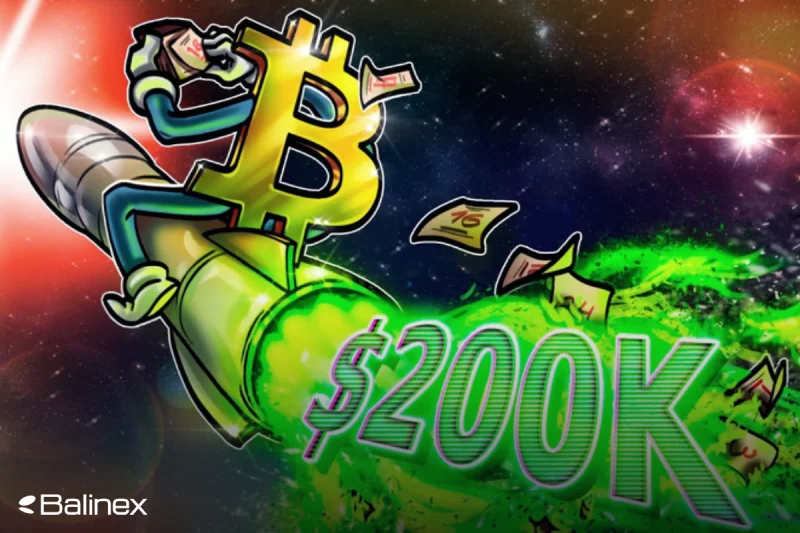 پیش‌ بینی صعود بیت‌کوین به 200,000 دلار در 2025!
