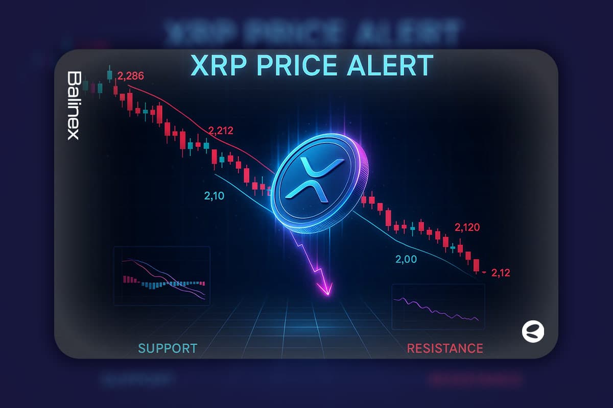 سقوط ریپل به زیر ۲.۱۰ دلار | آیا این روند نزولی ادامه دارد؟