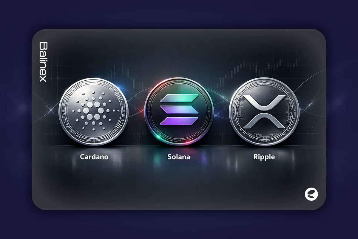 تحلیل تکنیکال کاردانو، سولانا و ریپل امروز ۷ دی