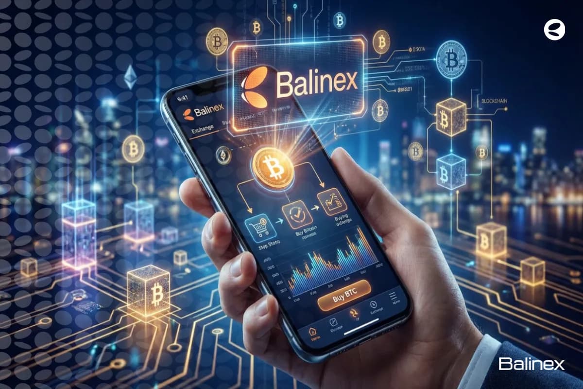 آموزش تصویری خرید بیت کوین با گوشی در صرافی بالینکس