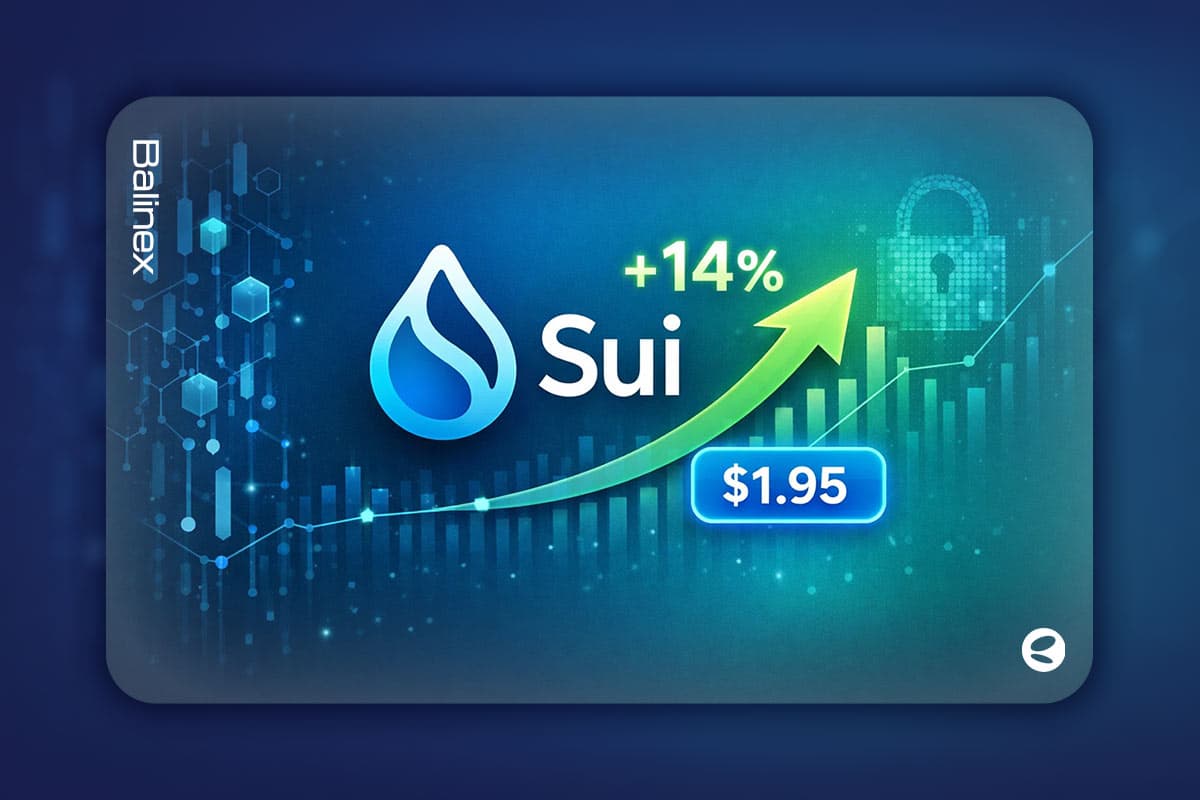 سویی با افزایش ۱۴ درصدی، از بیت کوین و اتریوم هم پیشی گرفت!