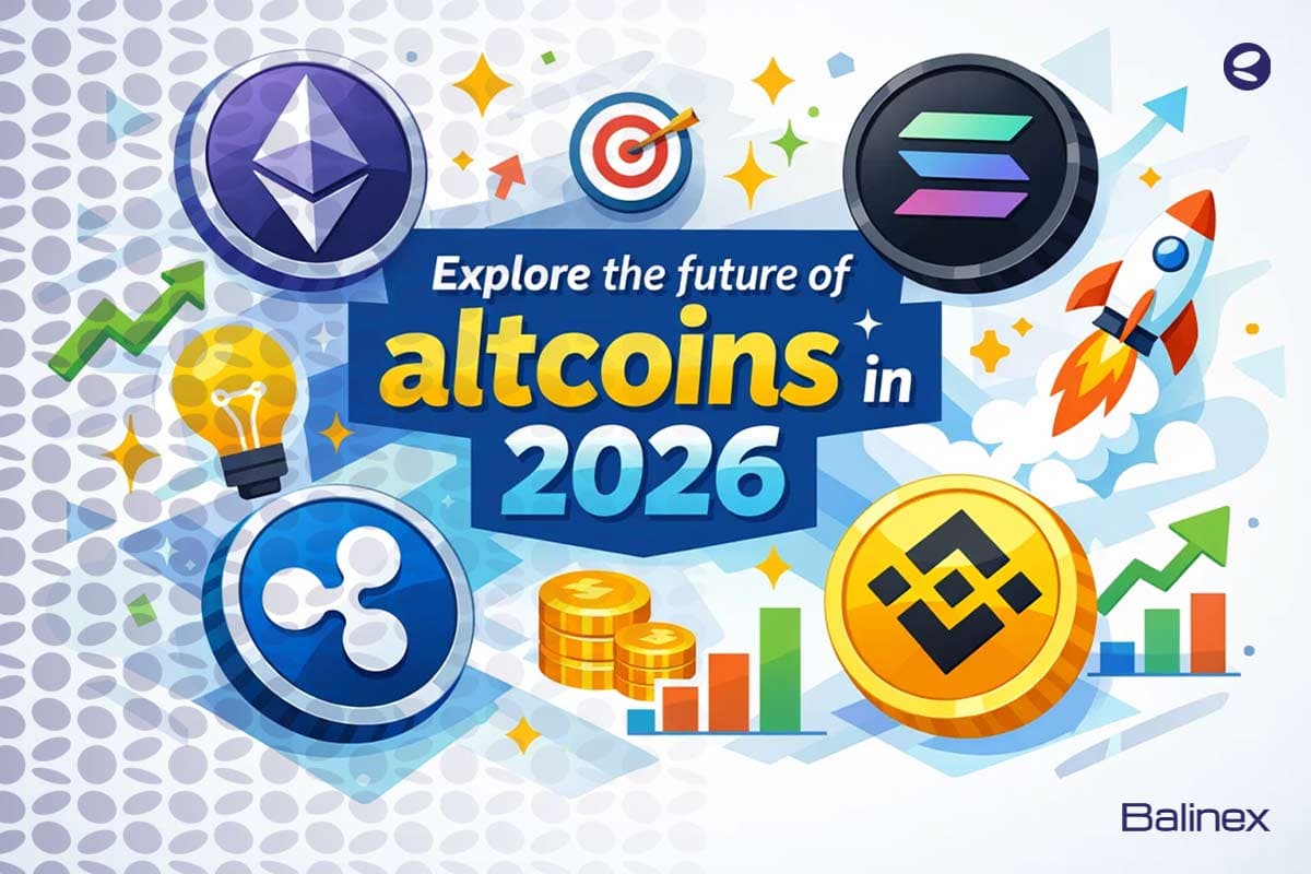 بهترین آلت کوین های سال ۲۰۲۶ | معرفی ۱۵ ارز دیجیتال برتر