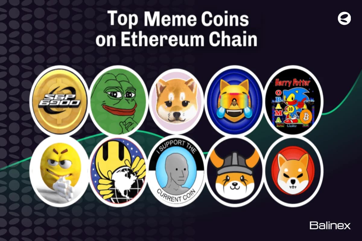 بهترین میم کوین های شبکه اتریوم 2026 | معرفی 7 کوین برتر