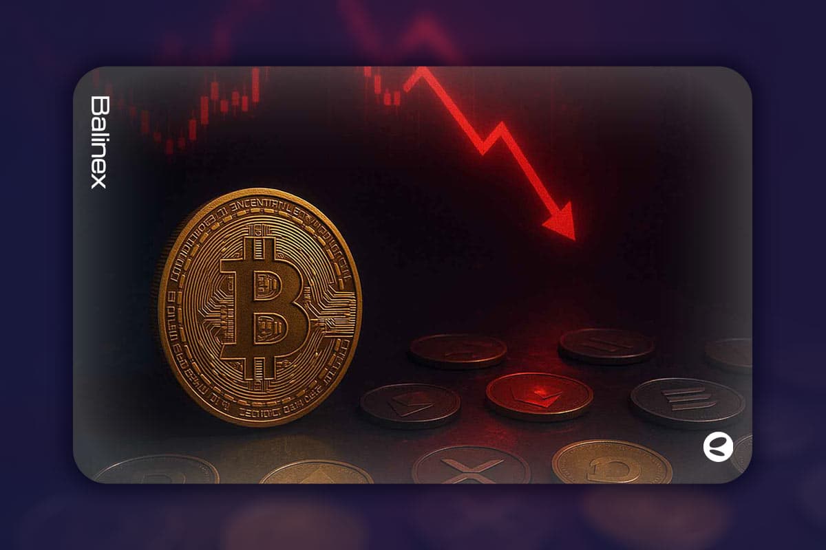 ریزش سنگین بازار کریپتو | اتریوم، سولانا و دوج کوین سقوط کردند!