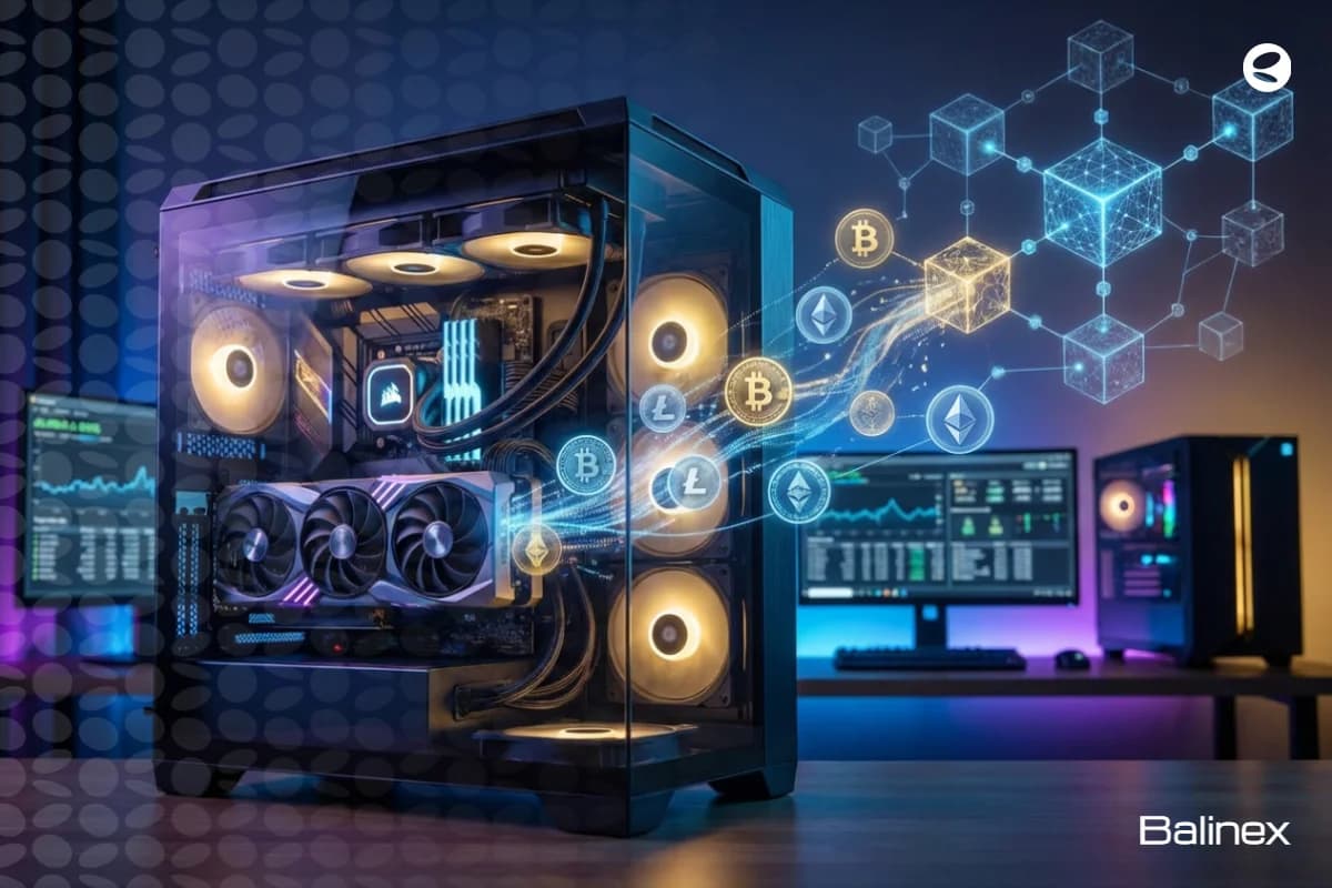 استخراج ارز دیجیتال با کامپیوتر + معرفی سایت