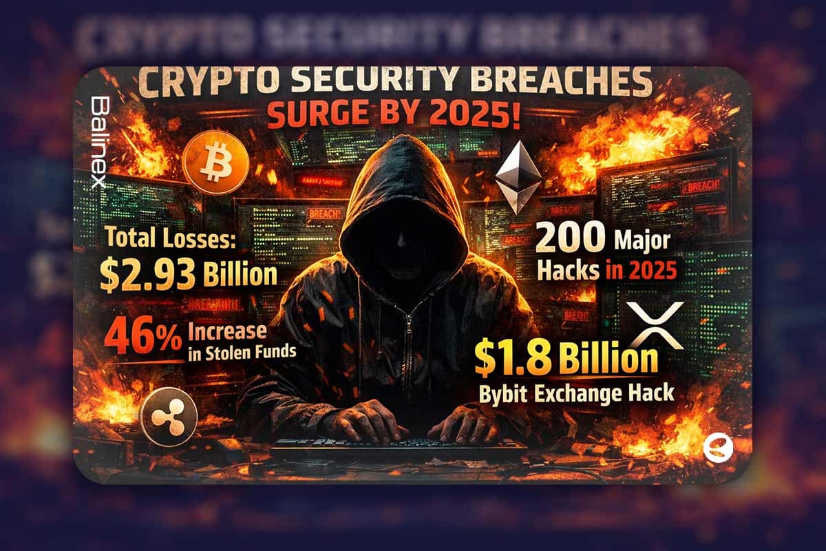 ۲۰۲۵؛ سال بحران امنیتی در رمزارزها | ۳ میلیارد دلار خسارت از حملات سایبری!
