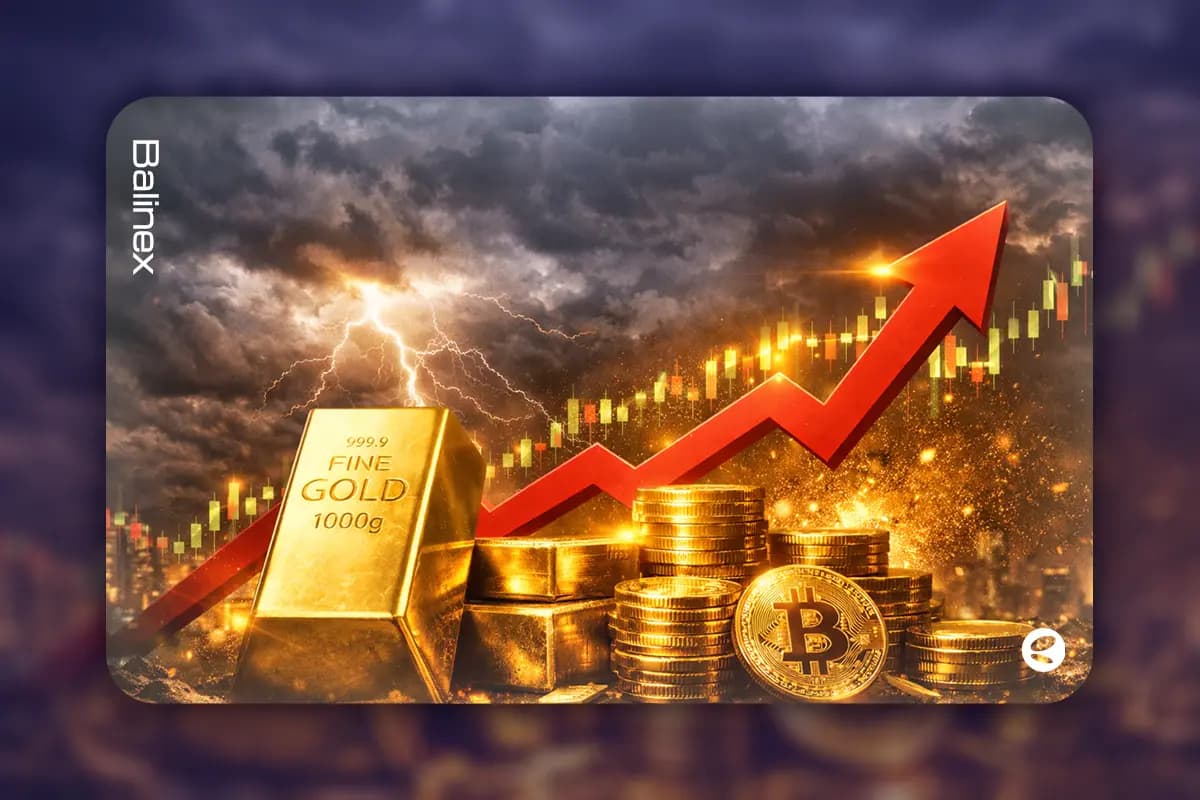 طوفان در بازار طلا؛ قیمت جهانی رکورد تاریخی تازهای ثبت کرد (8 بهمن)