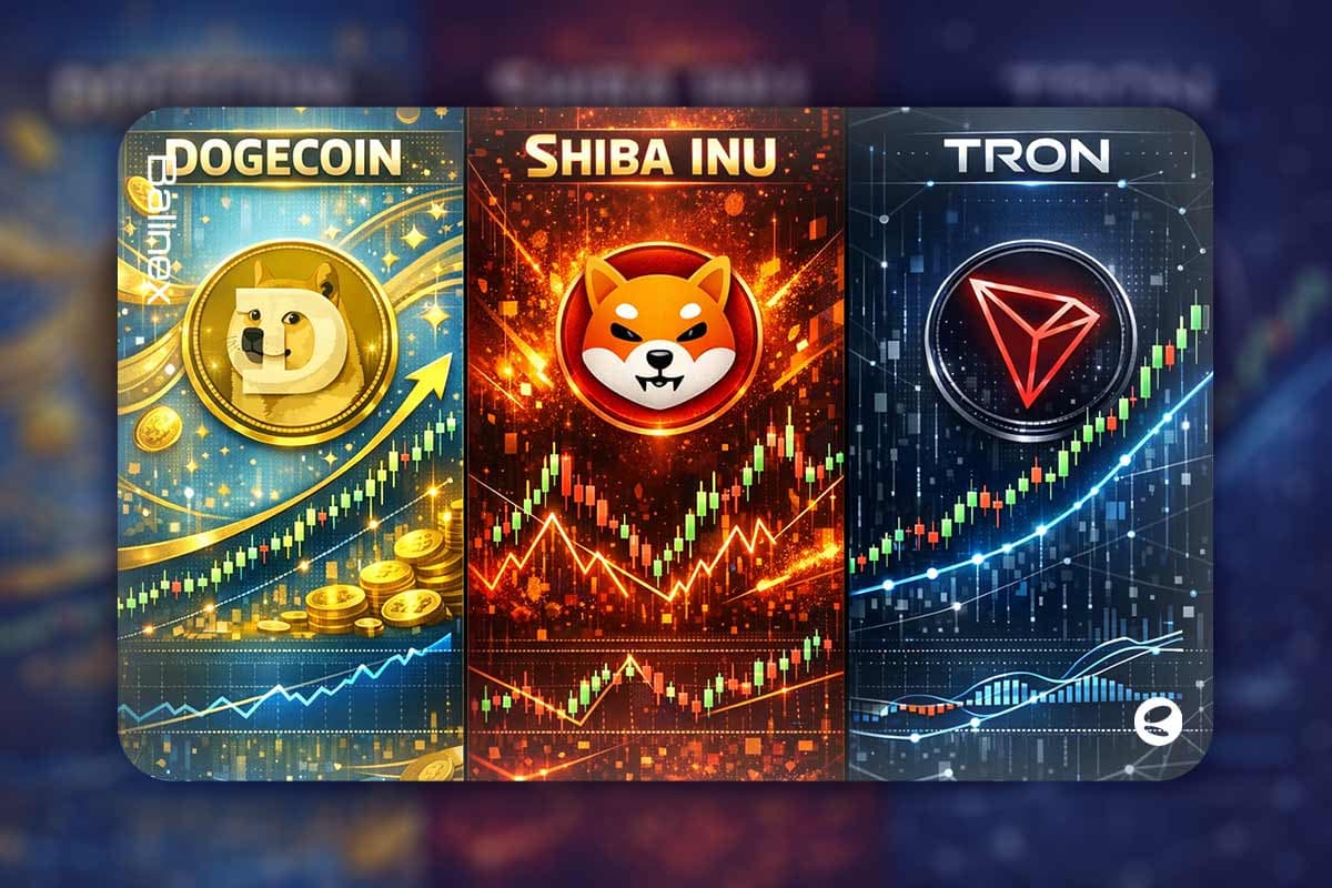 تحلیل تکنیکال دوج کوین، شیبا اینو و ترون امروز ۲۹ بهمن