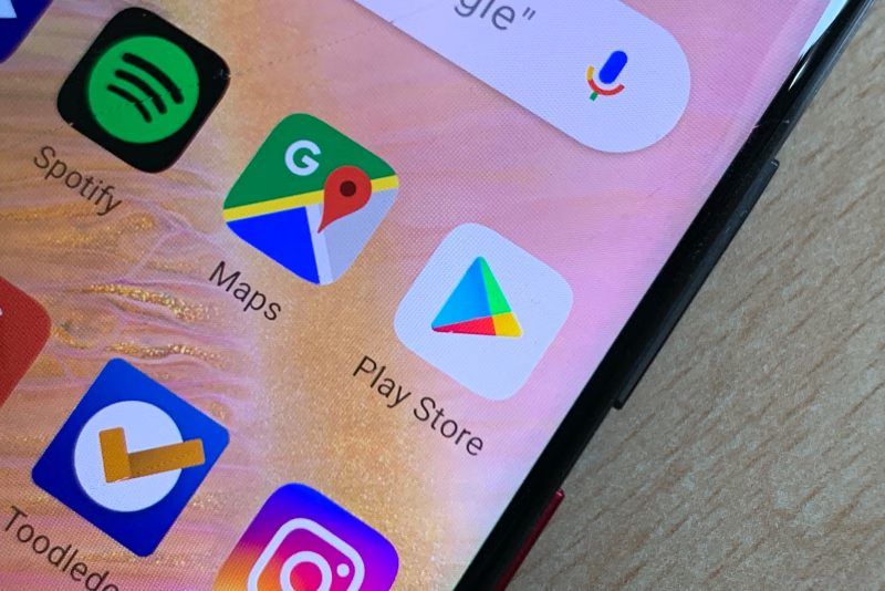 انتخاب گوگل پلی (Play Store) برای نصب تریدینگ ویو