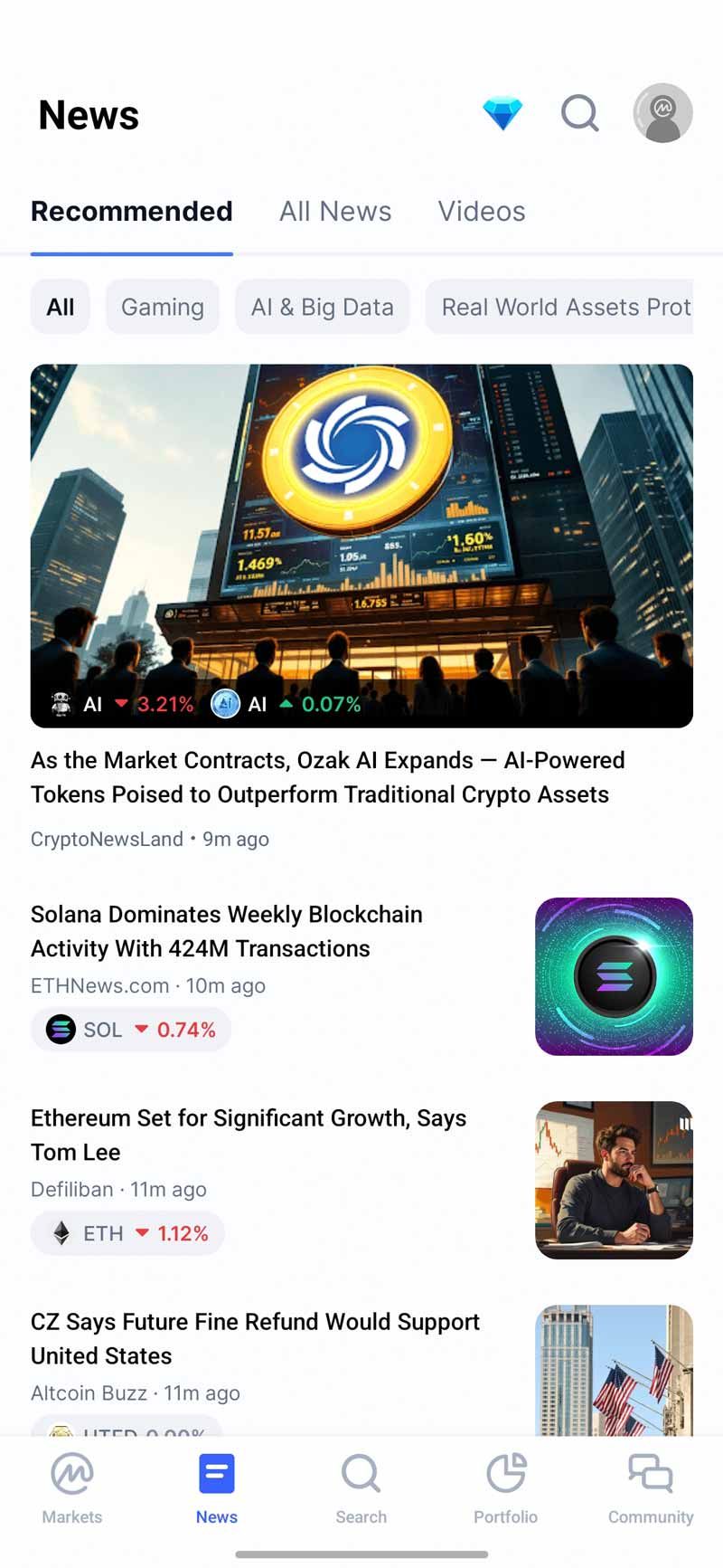 بخش News