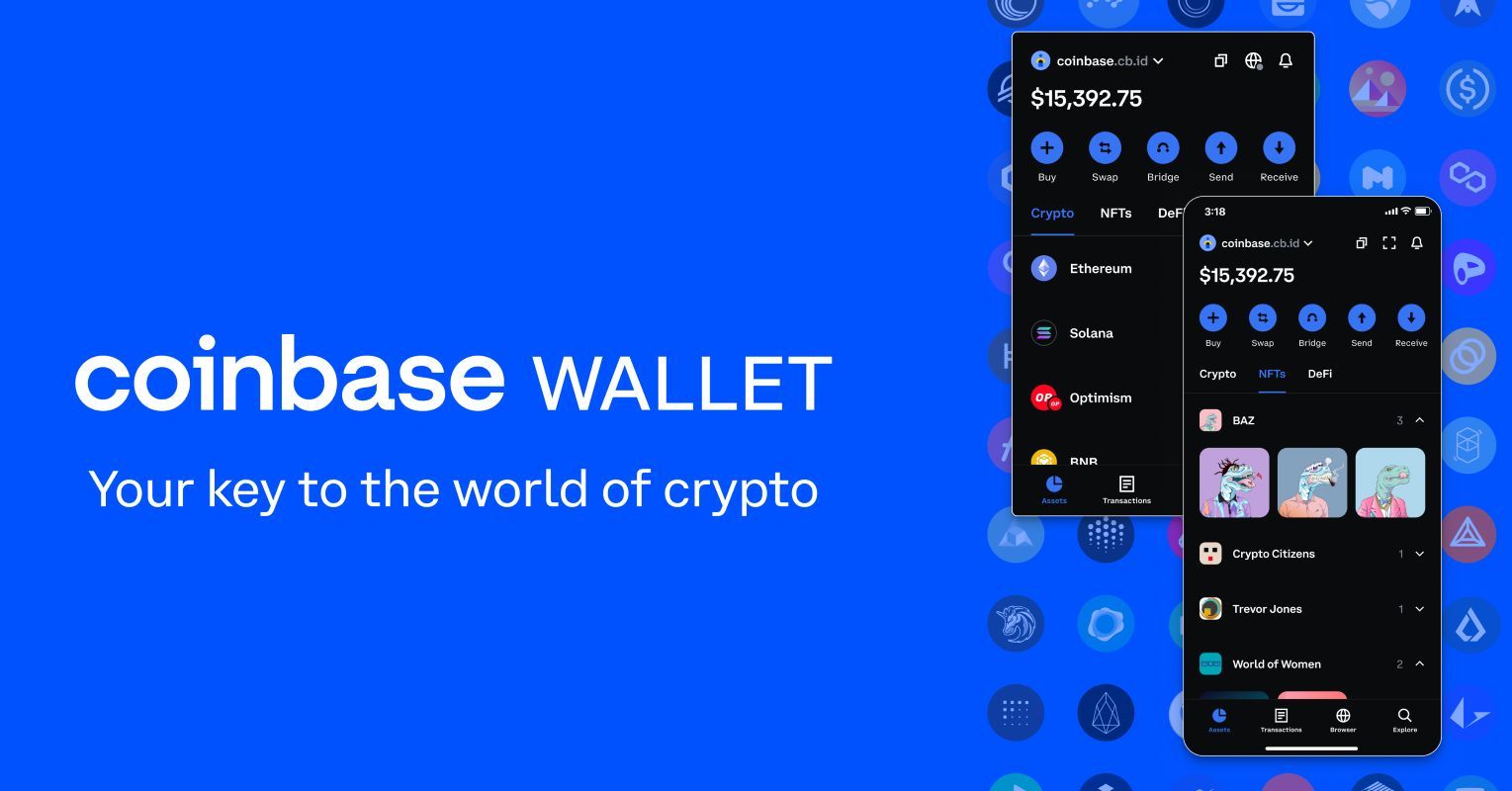 کیف پول کوین‌ بیس (Coinbase Wallet)