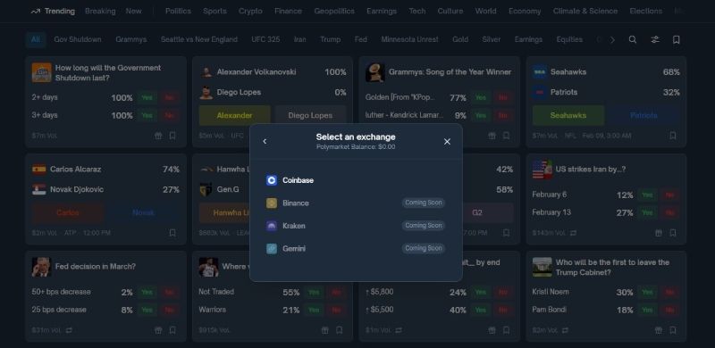 اتصال به صرافی (Connect Exchange)