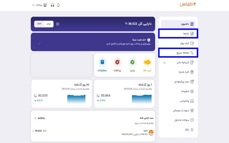 روش های فروش ارز دیجیتال در بالینکس