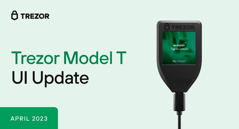 کیف پول Trezor Model T