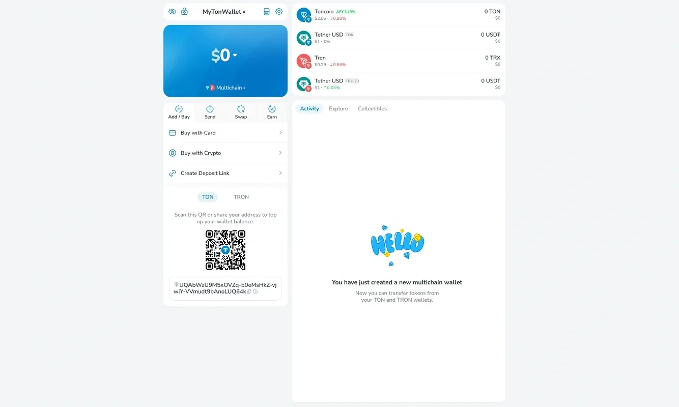 صفحه اصلی مای تون ولت