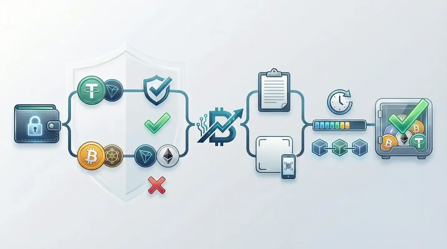 آموزش واریز ارز دیجیتال به بالینکس