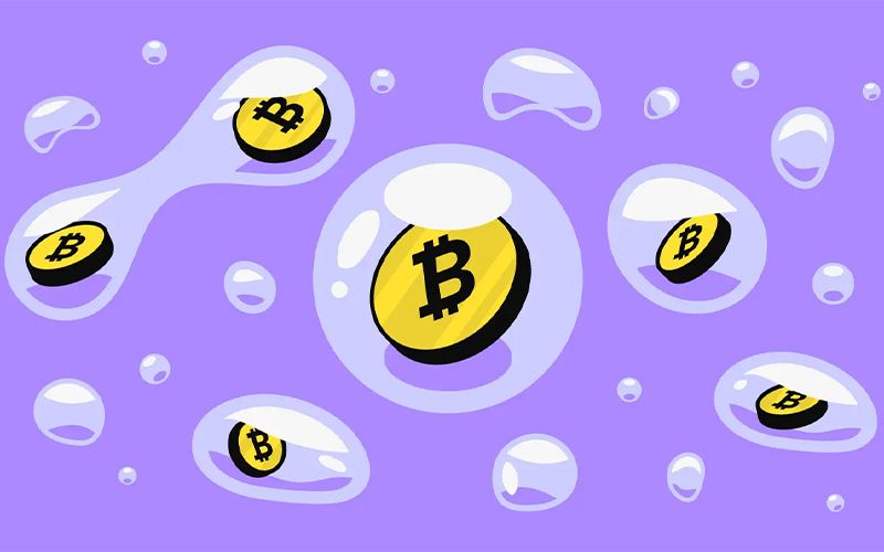 تاریخچه حباب بیت کوین چیست؟