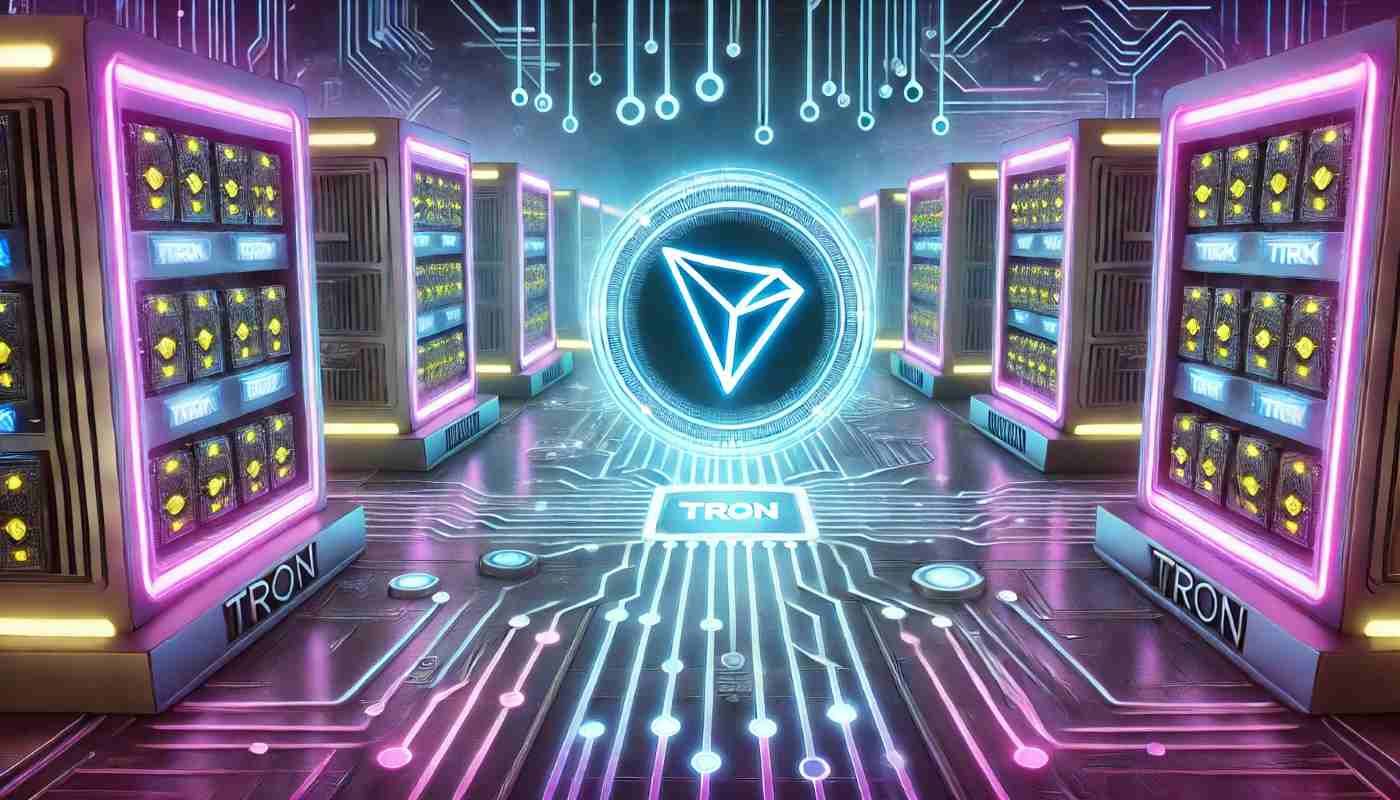 استخراج ترون، ماین توکن TRX