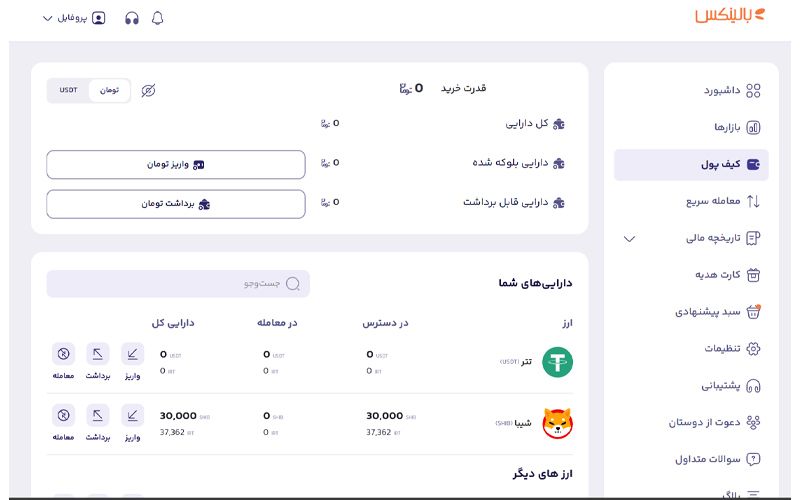 کیف پول بالینکس