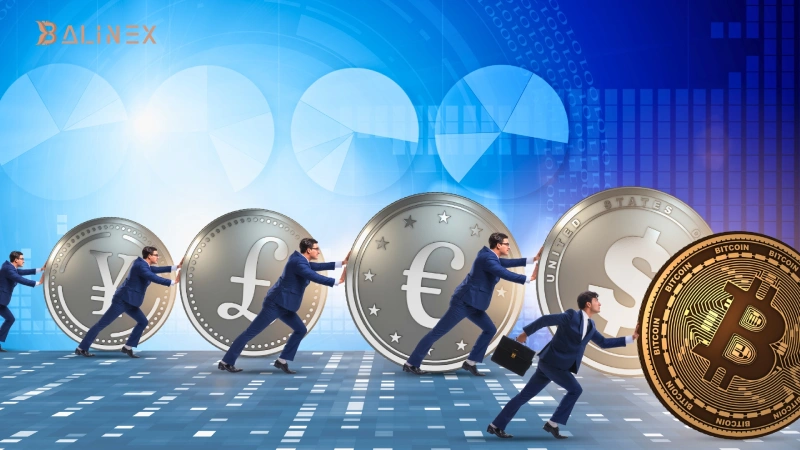 نهنگ های رمز ارز BTC، یکی از عوامل تاثیر گذار بر قیمت بیت کوین به دلار است، 